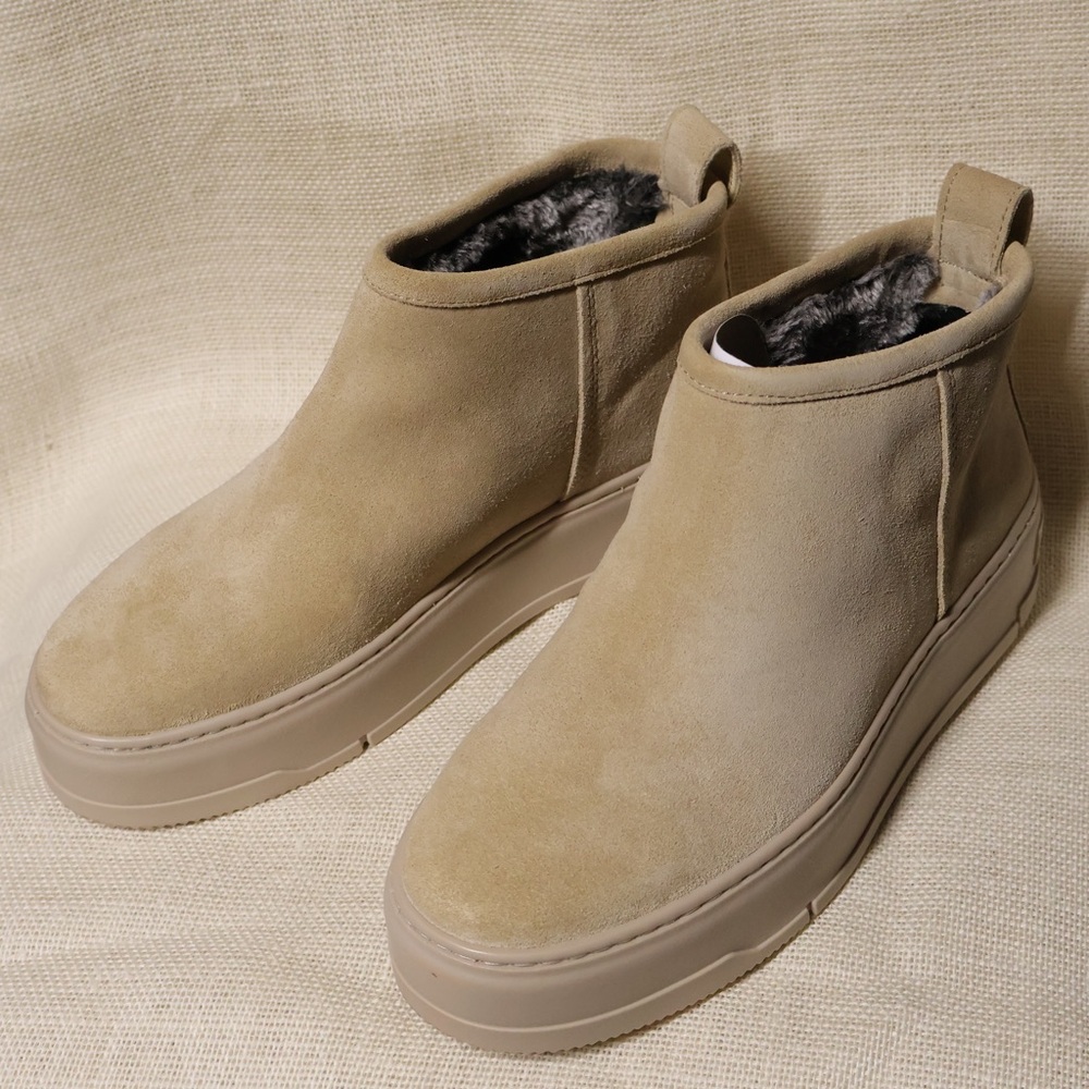Vagabond Shoemakers & Anthropologie Beige Judy Boot